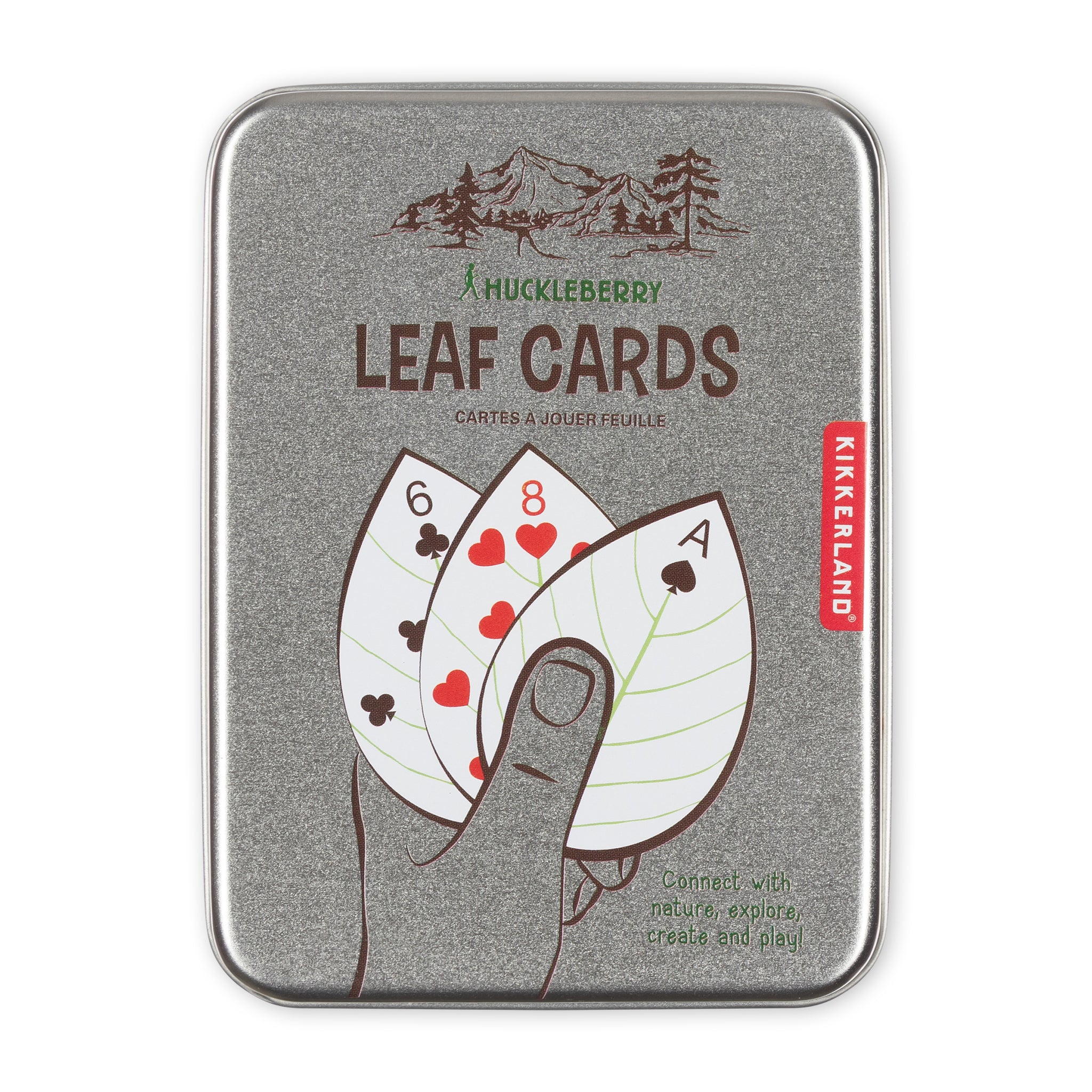 Kikkerland Huckleberry Leaf Cards