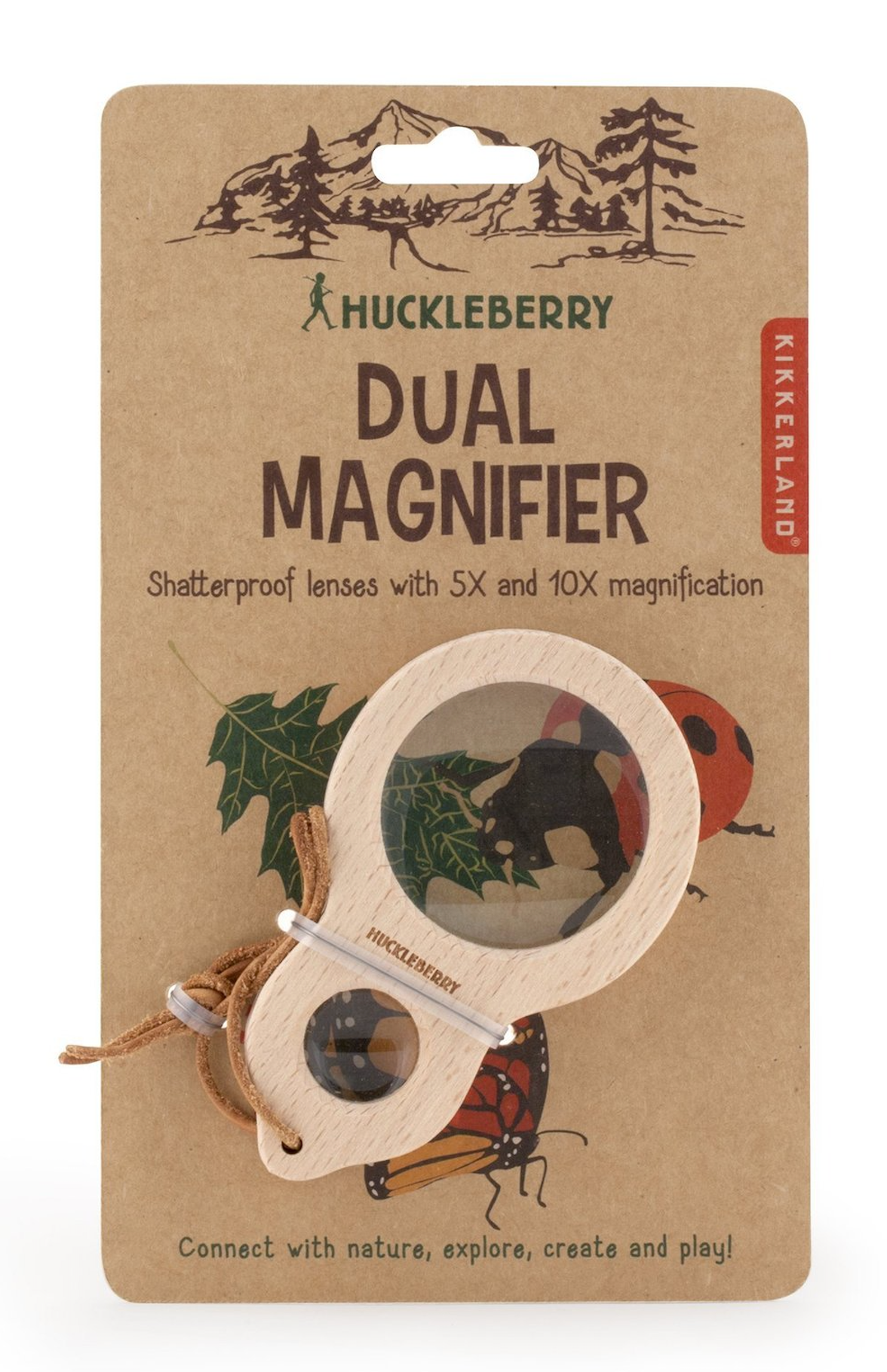 Kikkerland Huckleberry Dual Magnifier