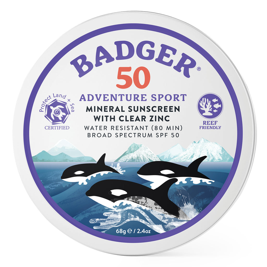 Badger SPF 50 Sport Mineral Zinc